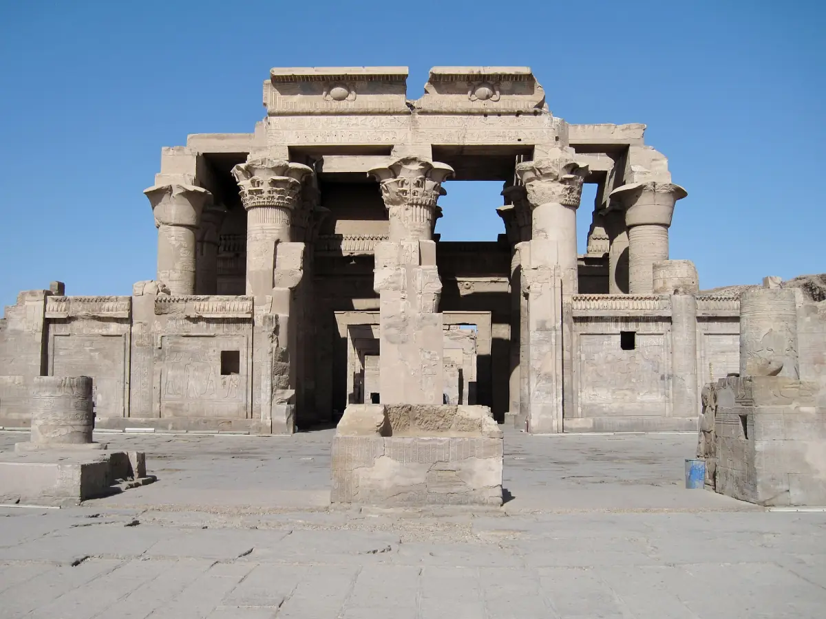 The double portal of Kom Ombo Temple